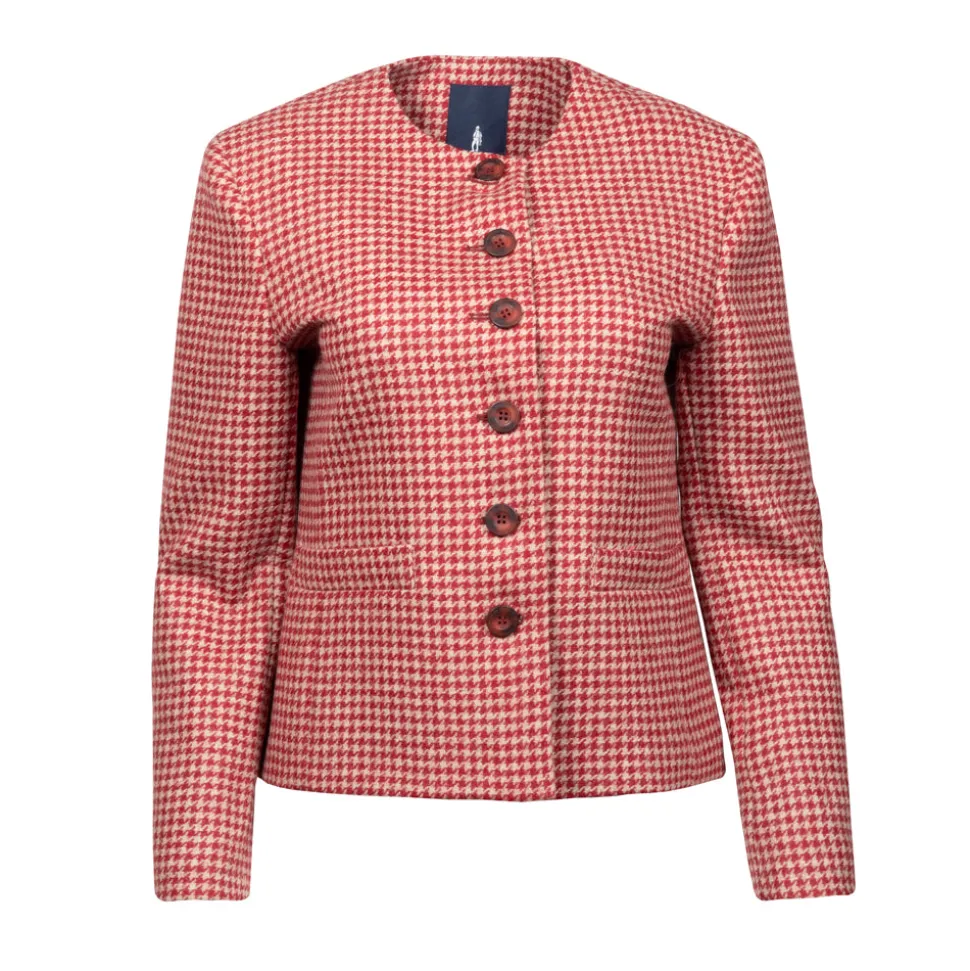 Annelise Houndstooth Jacket