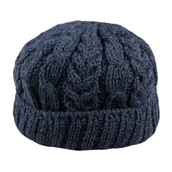 Aran cable hat