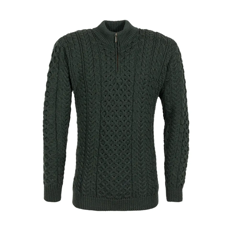 Aran half zip