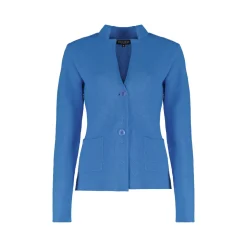 Blazer combed cotton