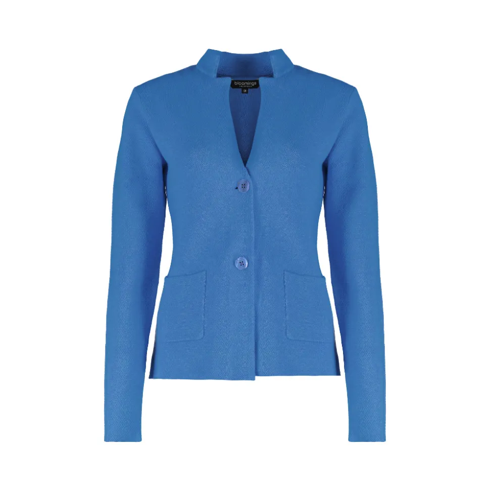 Blazer combed cotton