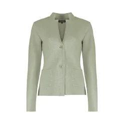 Blazer combed cotton