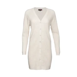 Cardi long moss stitch