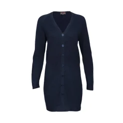 Cardi long moss stitch