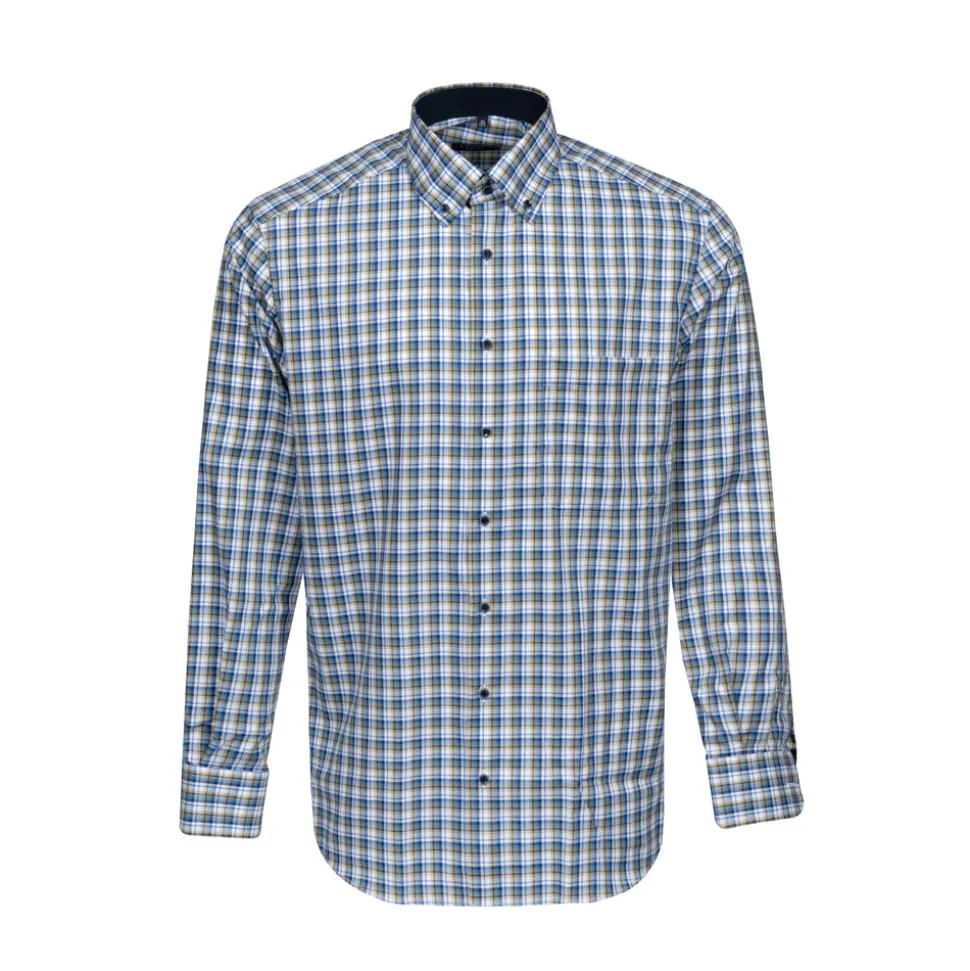 Check shirt LS