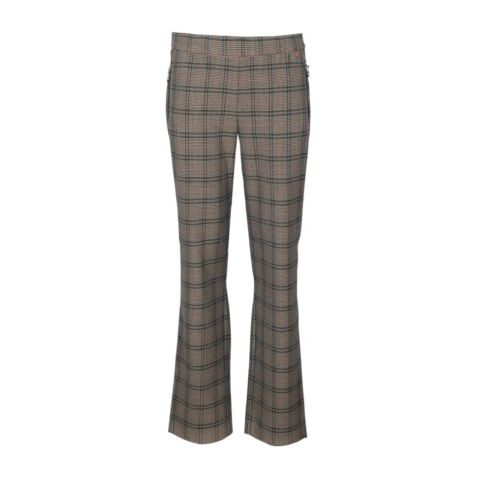 Checked trousers