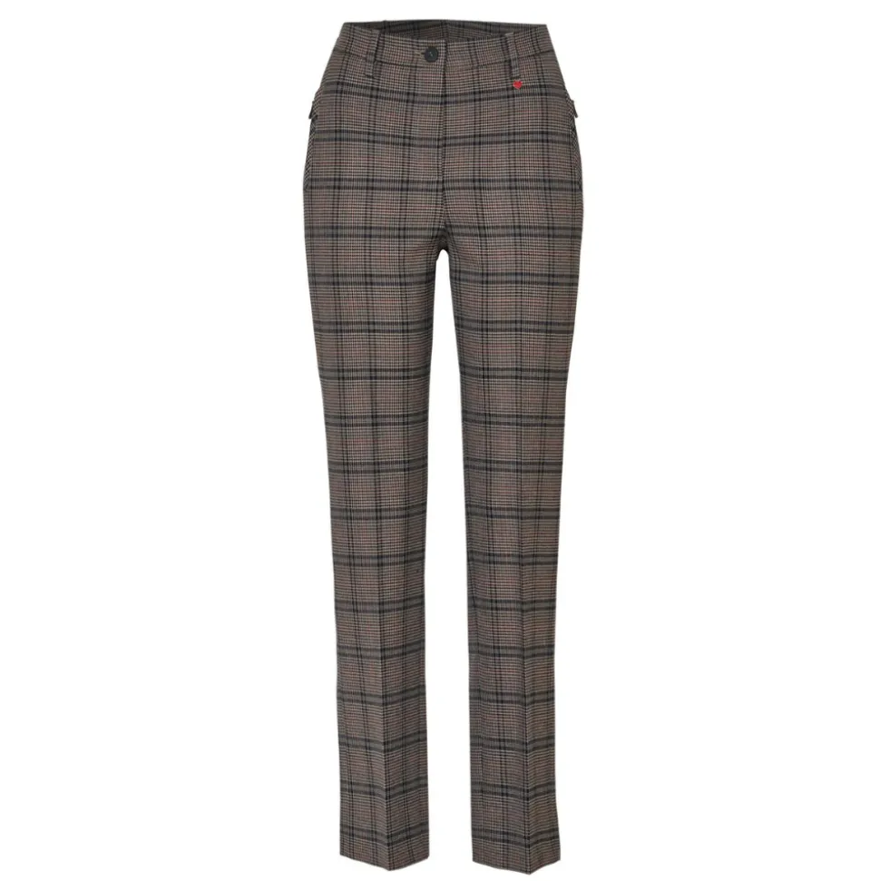 Checked trousers
