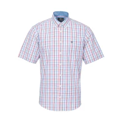 Combi check shirt SS