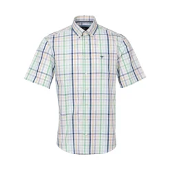 Combi check shirt SS