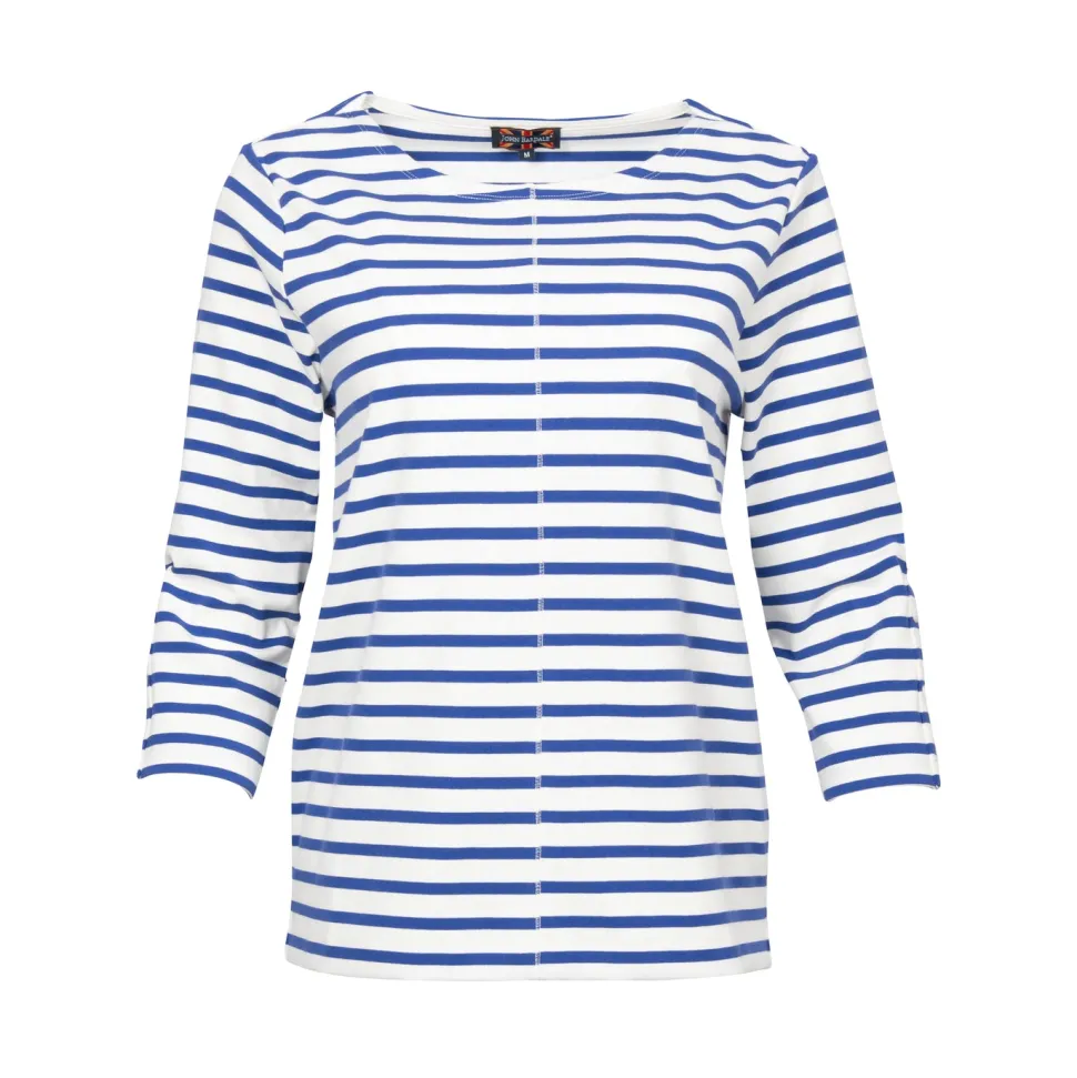 Crew neck 3/4 stripe