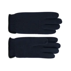 Gloves wool leatherband
