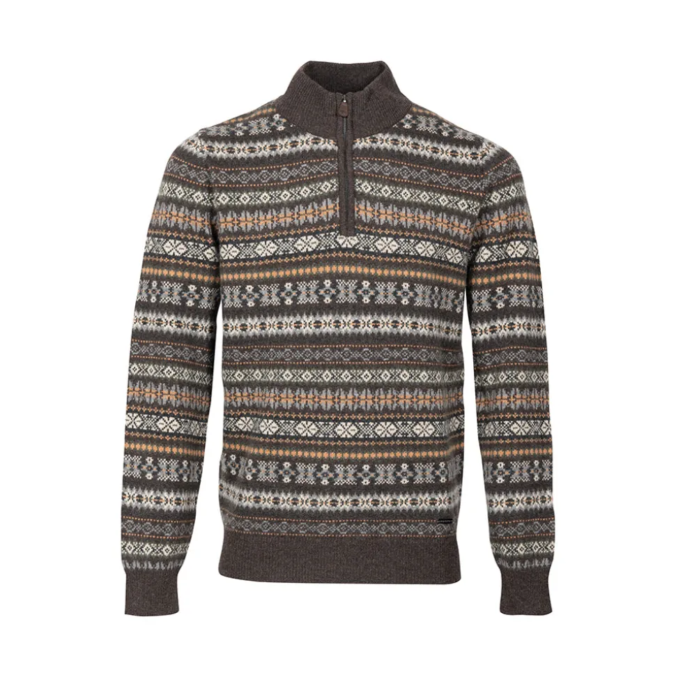 Half Zip Fair Isle