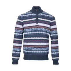 Half Zip Fair Isle