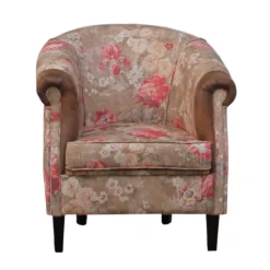 Lazy Flower taupe olive