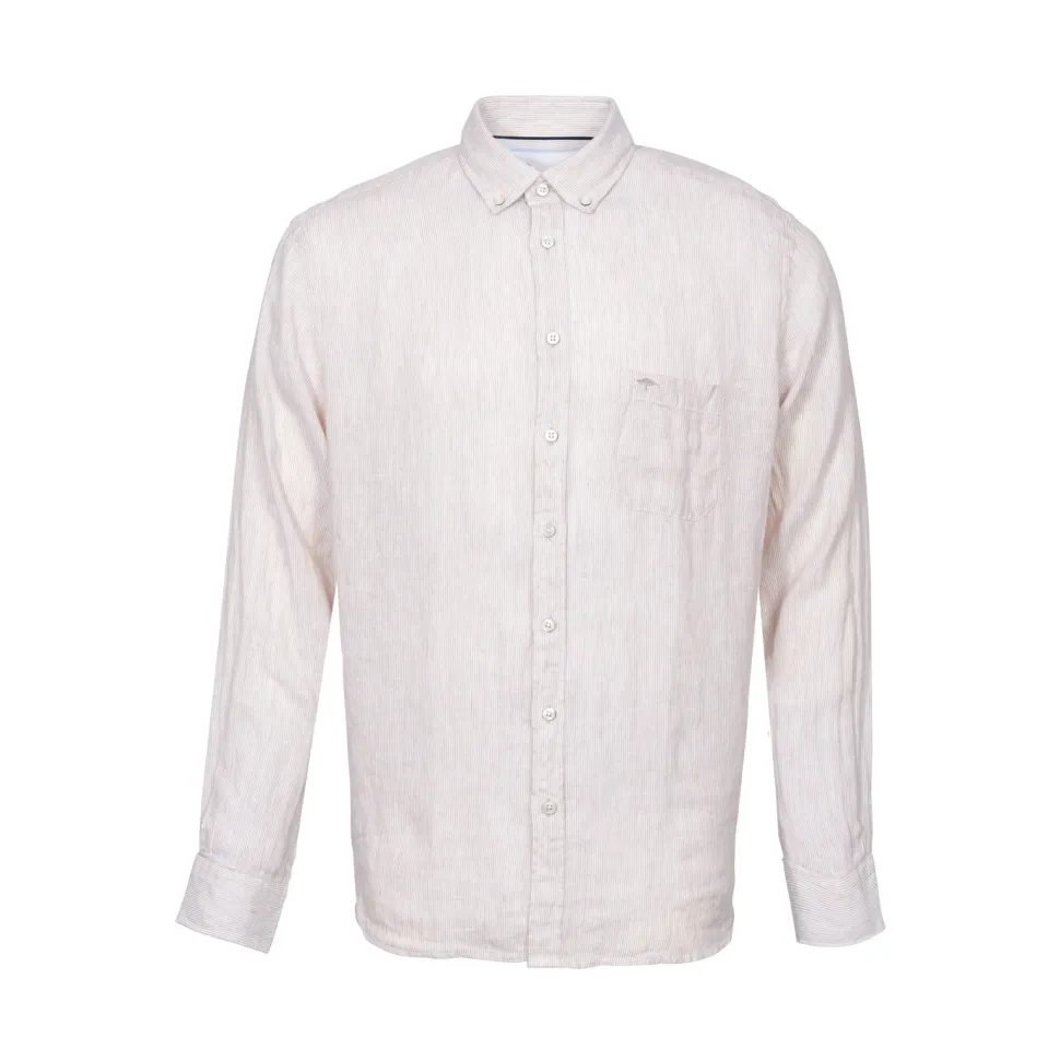 Linen striped shirt LS