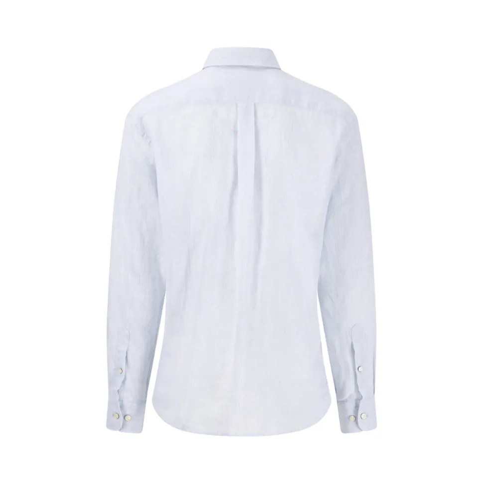 Linen striped shirt LS