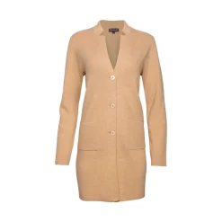 Long blazer structure knit