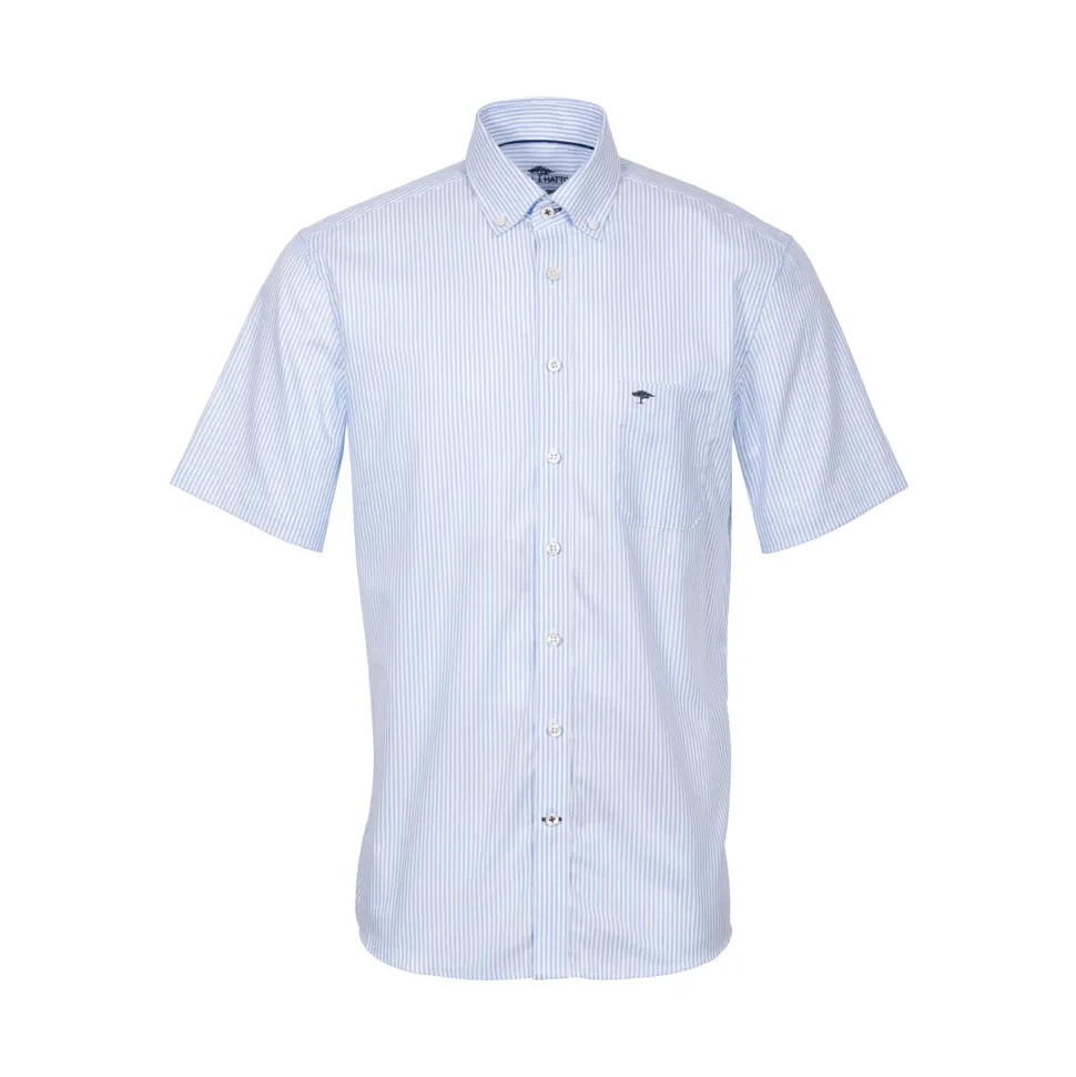 Oxford stripe shirt SS