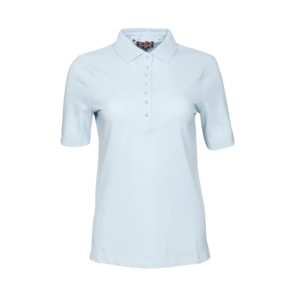 Pearl button polo