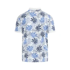 Polo leaf print