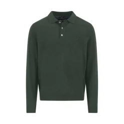 Polo longsleeve mer/cash