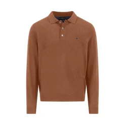 Polo longsleeve mer/cash