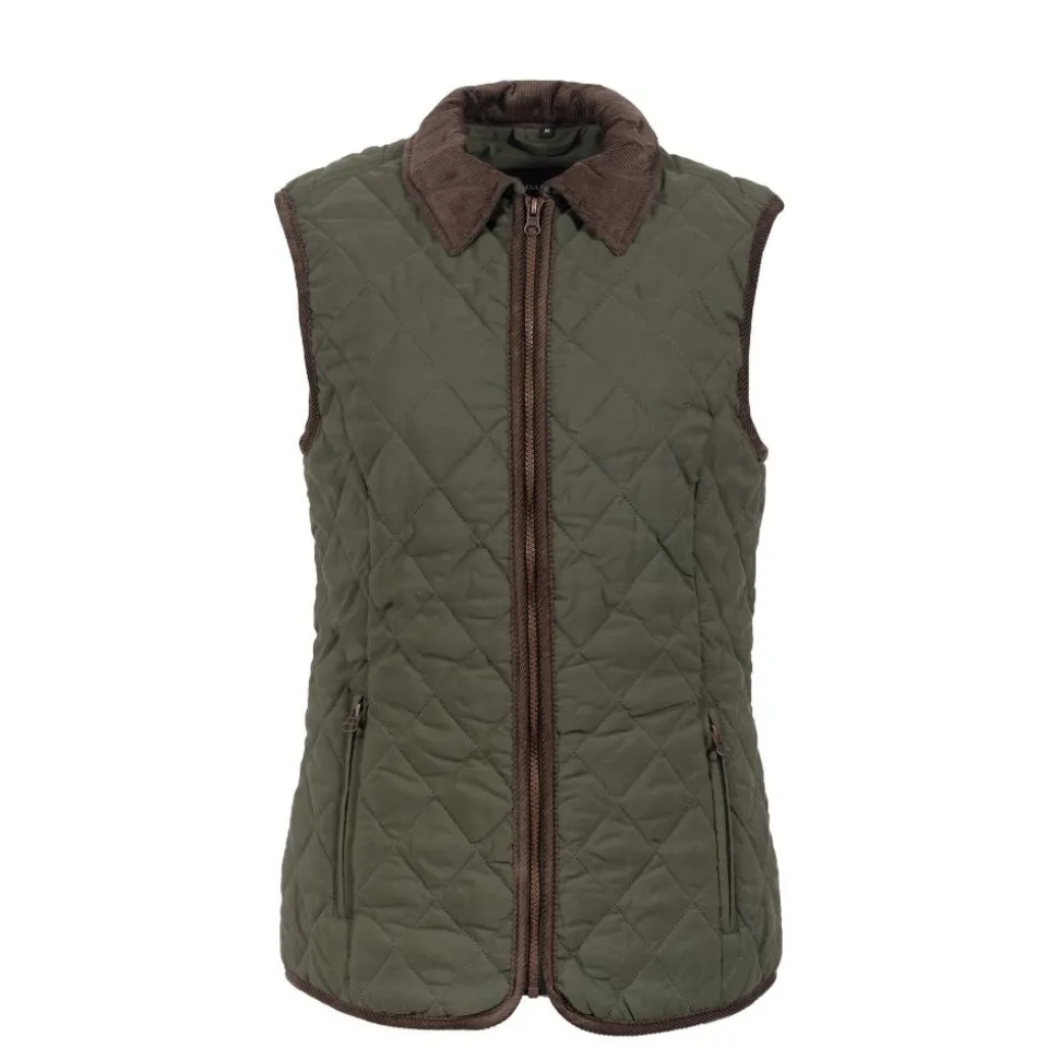 Quilted ladies bodywarmer