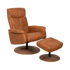Relax fauteuil Bull Cognac