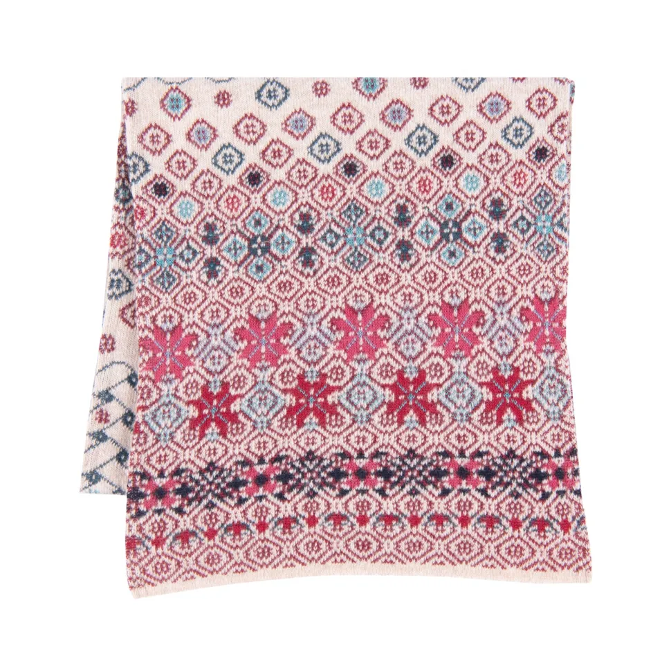 Shawl jacquard
