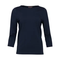 Shirt 3/4 sleeve scalloped