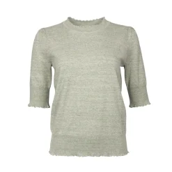 Shirt frill short sleeve