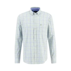 Structure check shirt