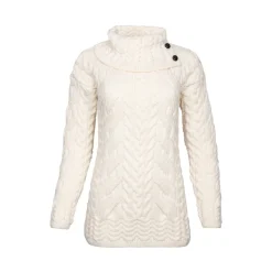 Sweater Buttoned neck