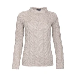 Sweater cabled raglan