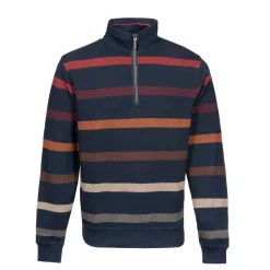 Troyer half zip stripe