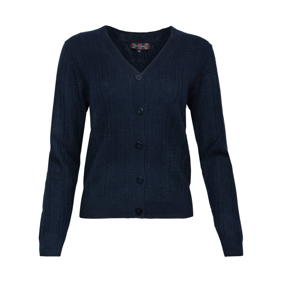 V-neck cardi cable